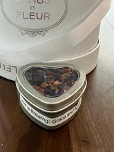 Personalized, Custom, Unique Wedding, Bridal Shower Gift and Party Favors with Specialty Tea, Loose Leaf Tea in a Silver Heart