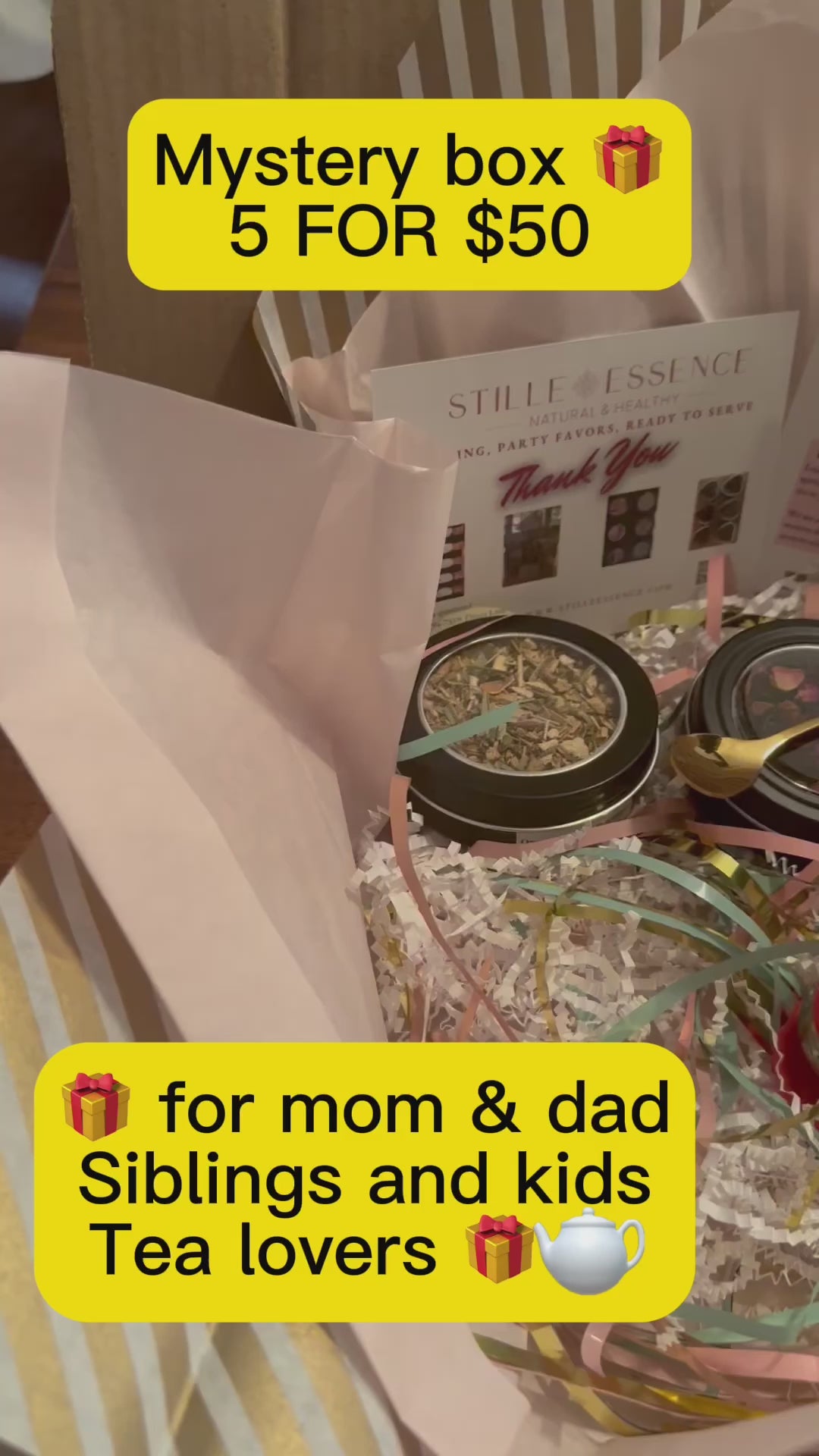 5 For $55 Mystery Box. Gift Giving Made Easy!