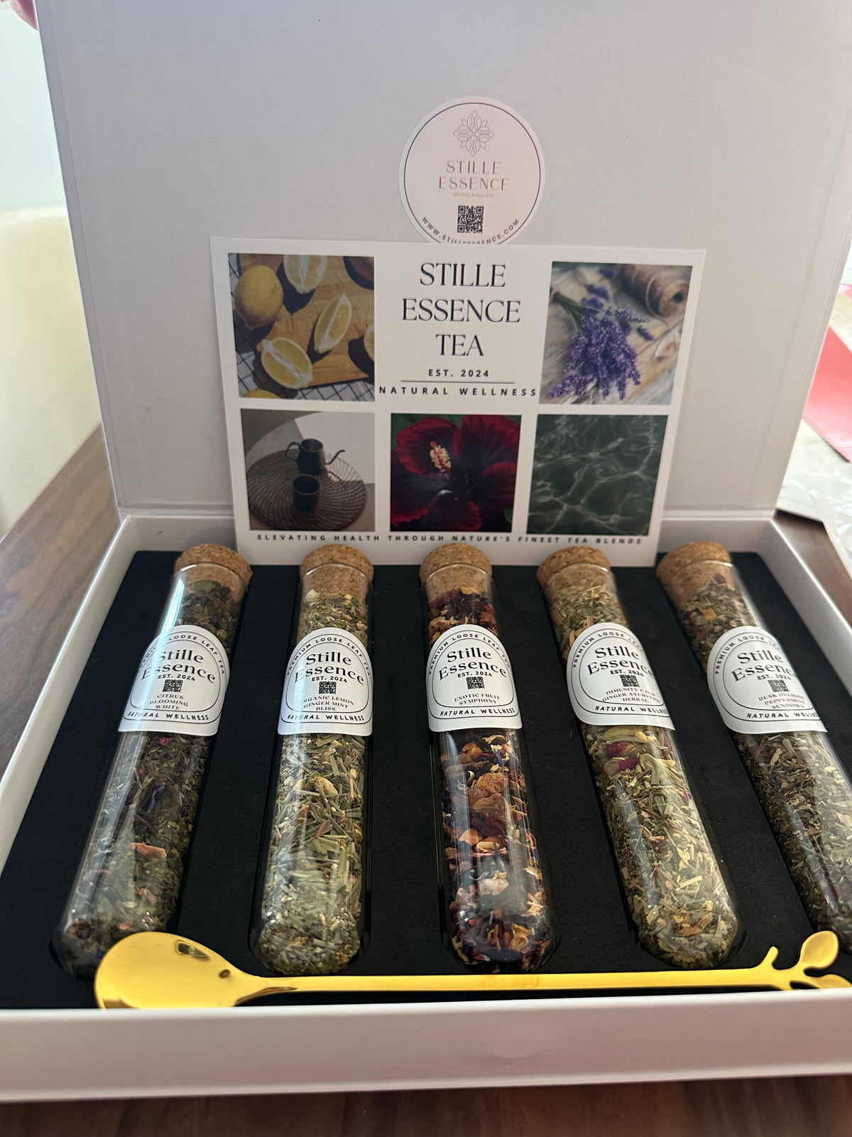 Tea Luxe Gift Box - Perfect for Corporate Gifting and Tea Lovers