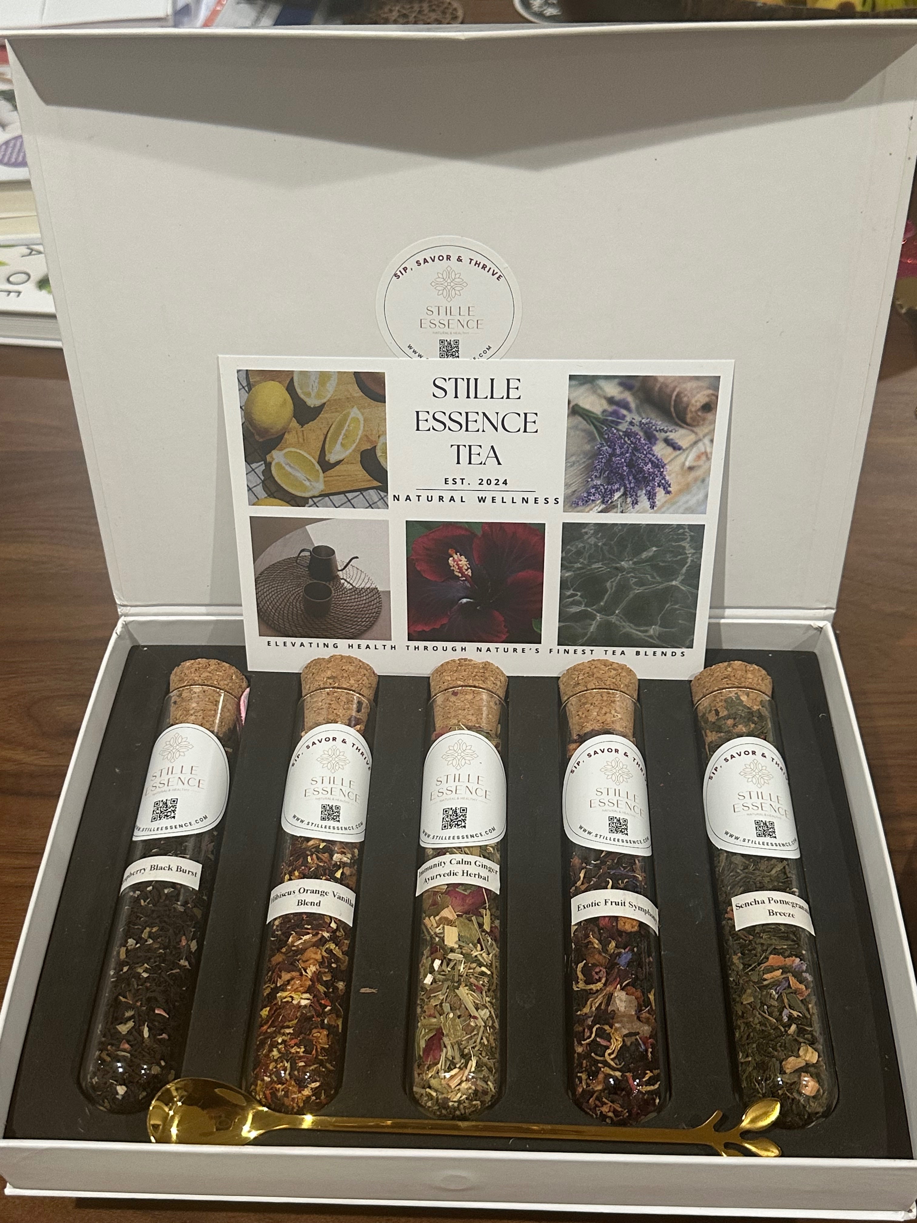 Tea Luxe Gift Box - Perfect for Corporate Gifting and Tea Lovers